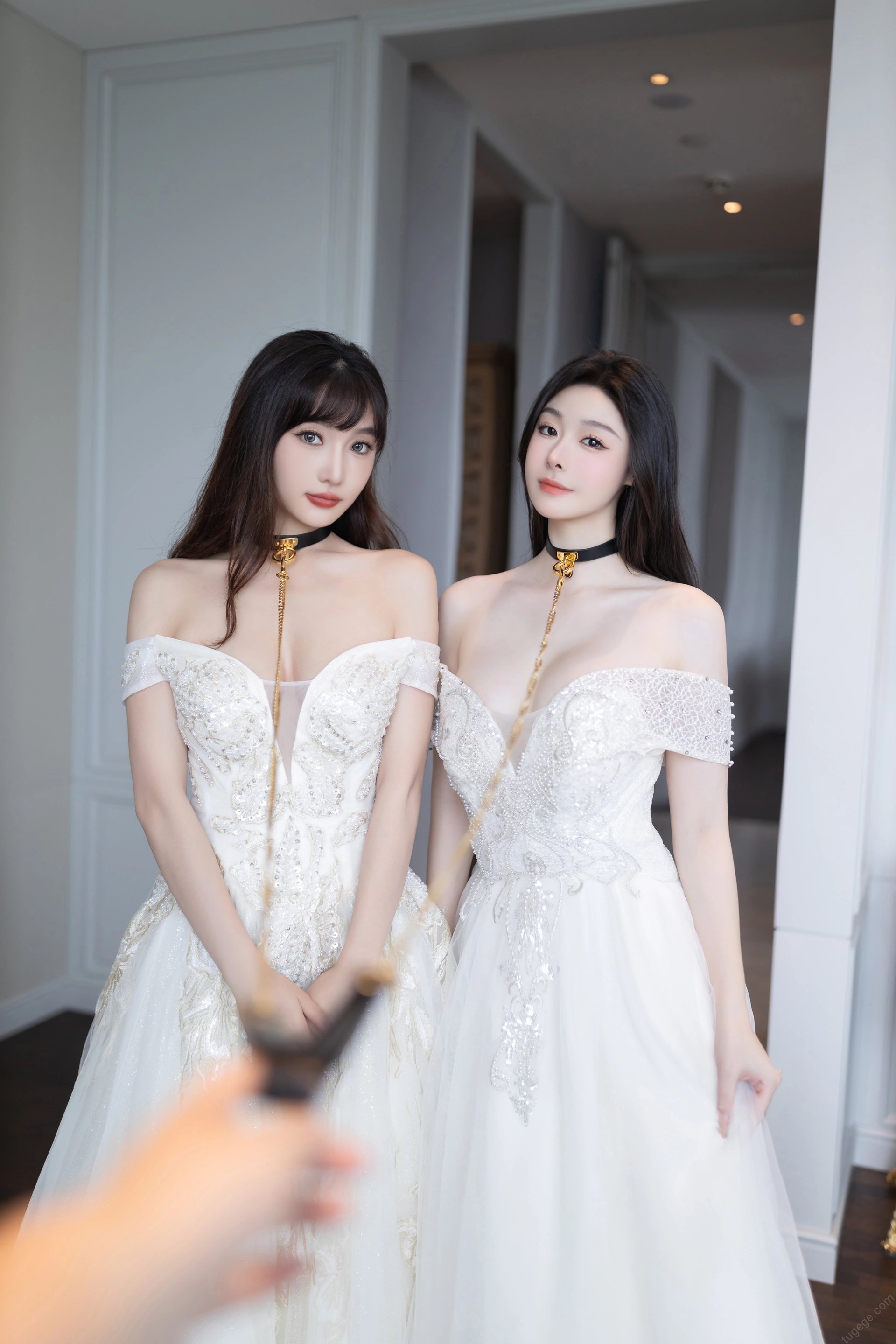 009.陆萱萱 – 内购无水印 &是小逗逗  双人婚纱 1