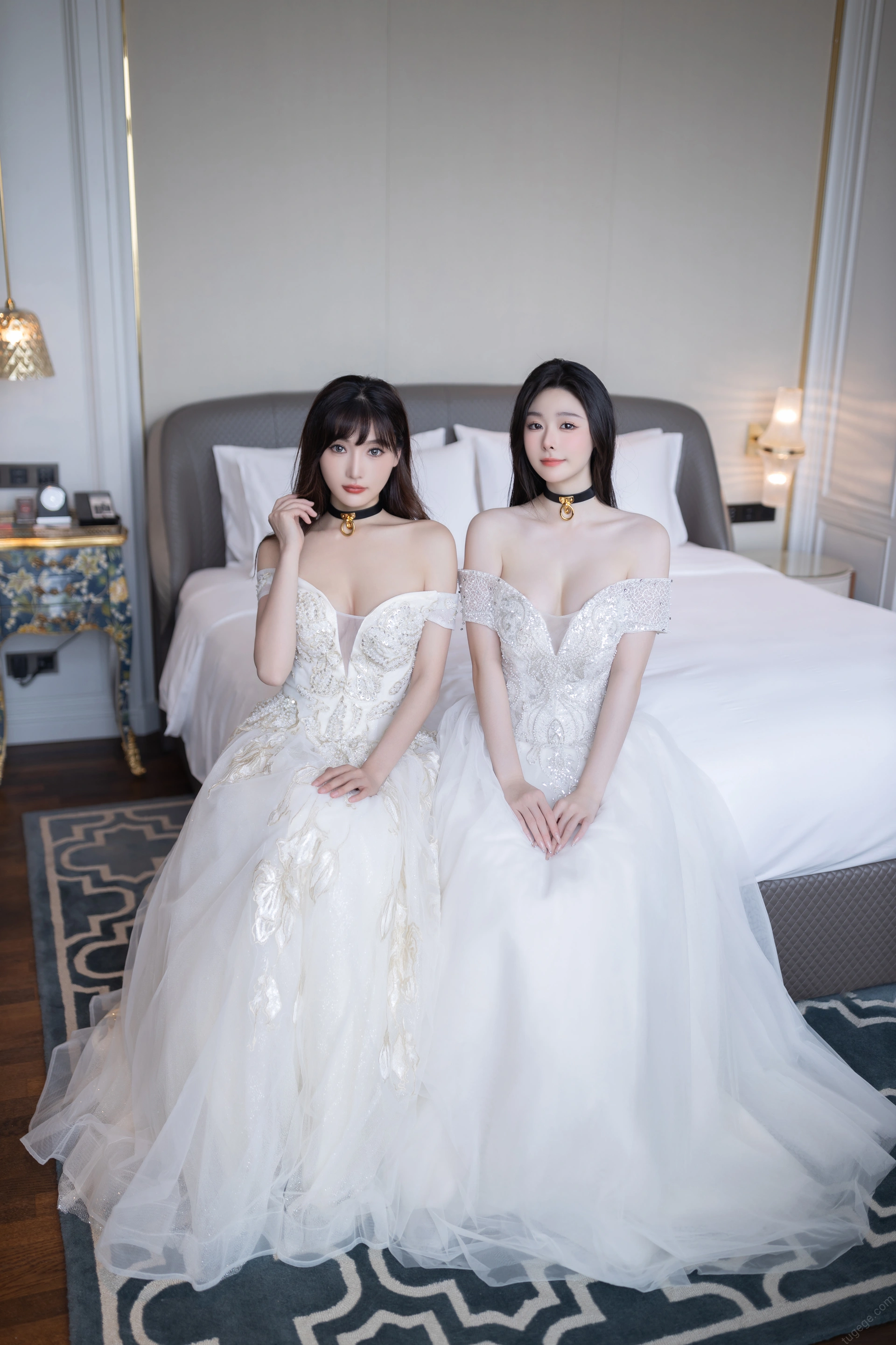 009.陆萱萱 – 内购无水印 &是小逗逗  双人婚纱 2